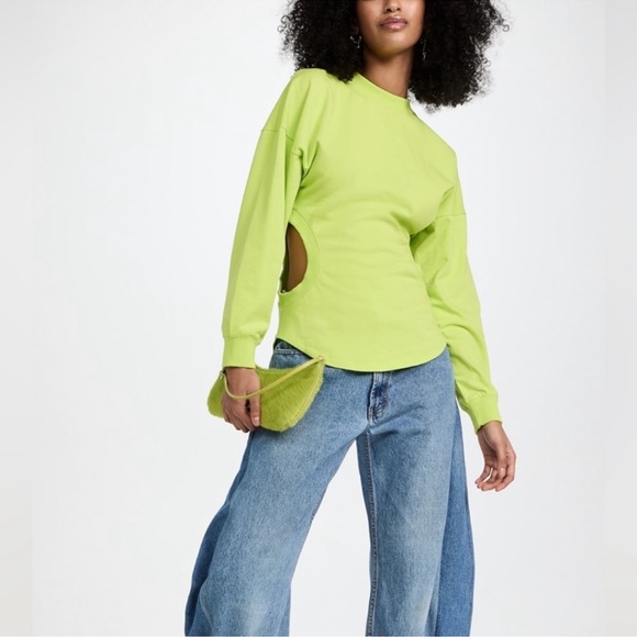 Jacquemus Le Bisou Bag- Neon Green - Picture 5 of 13